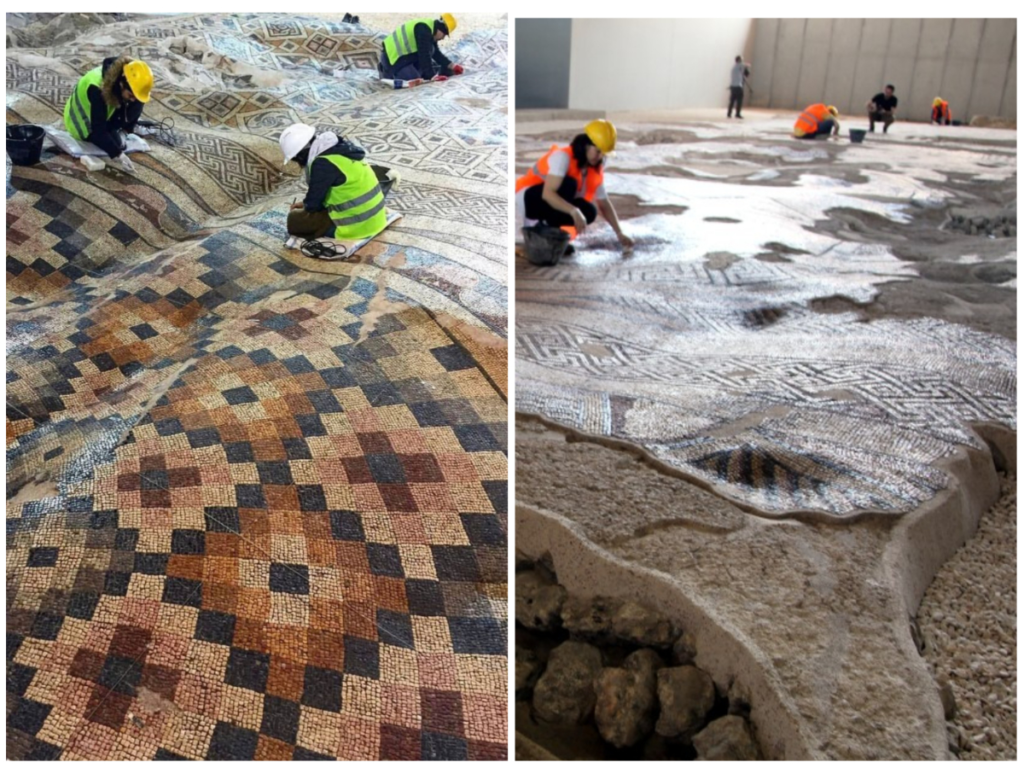 This Is Not A Large Carpet, But It Is The World's Largest Mosaic, Unearthed In Turkey